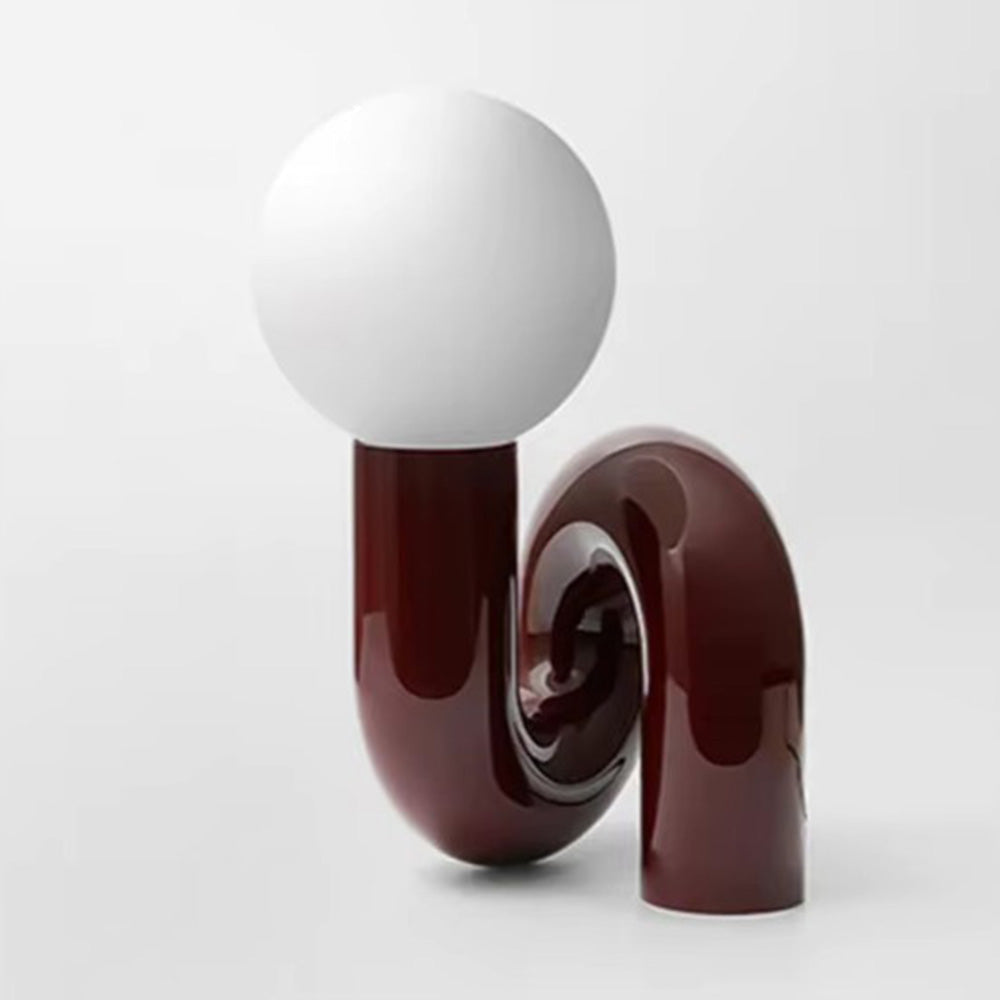 Swirl Sphere Desk Light