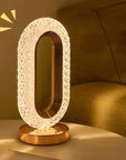 Crystal Infinity Table Lamp