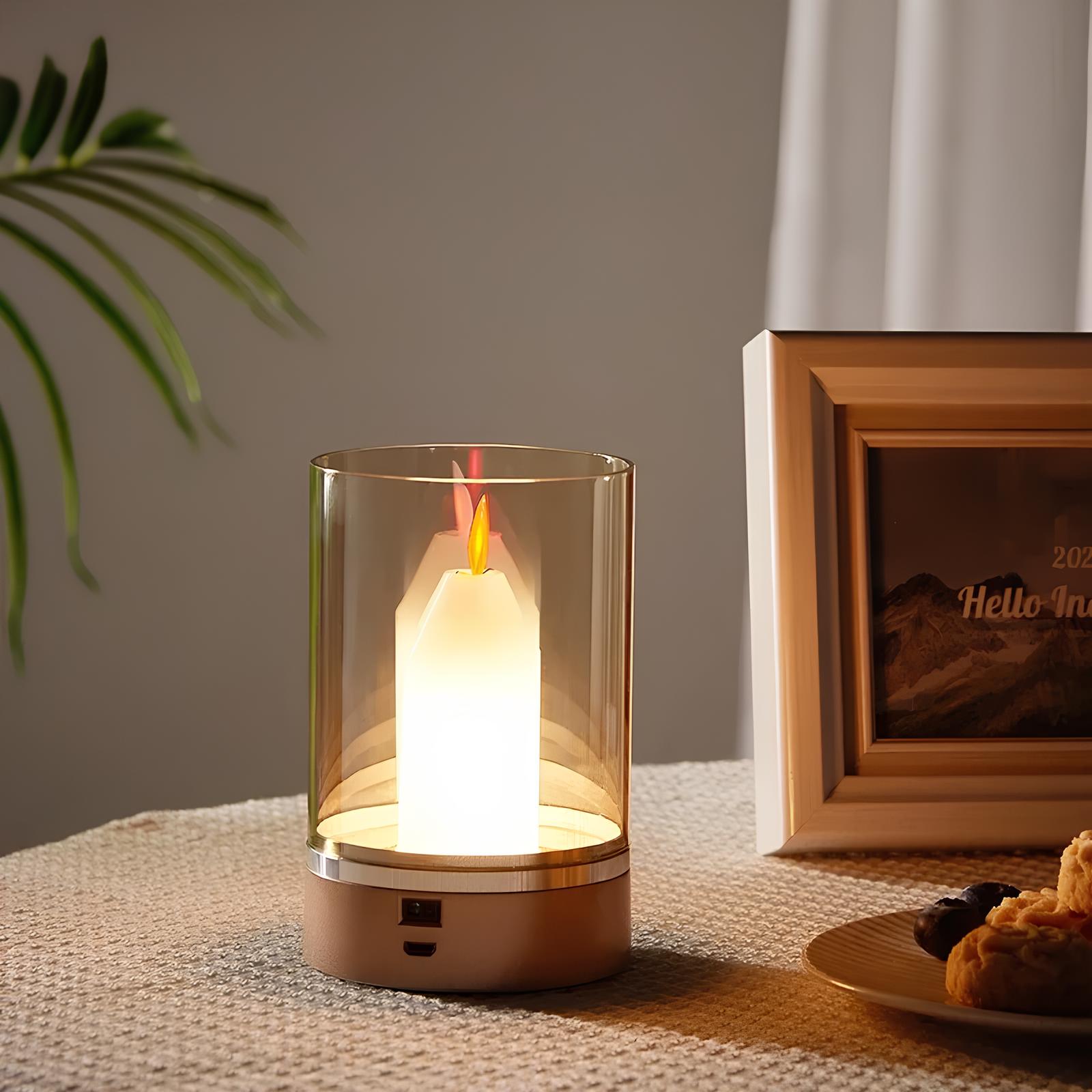 Tranquil Flame Night Light