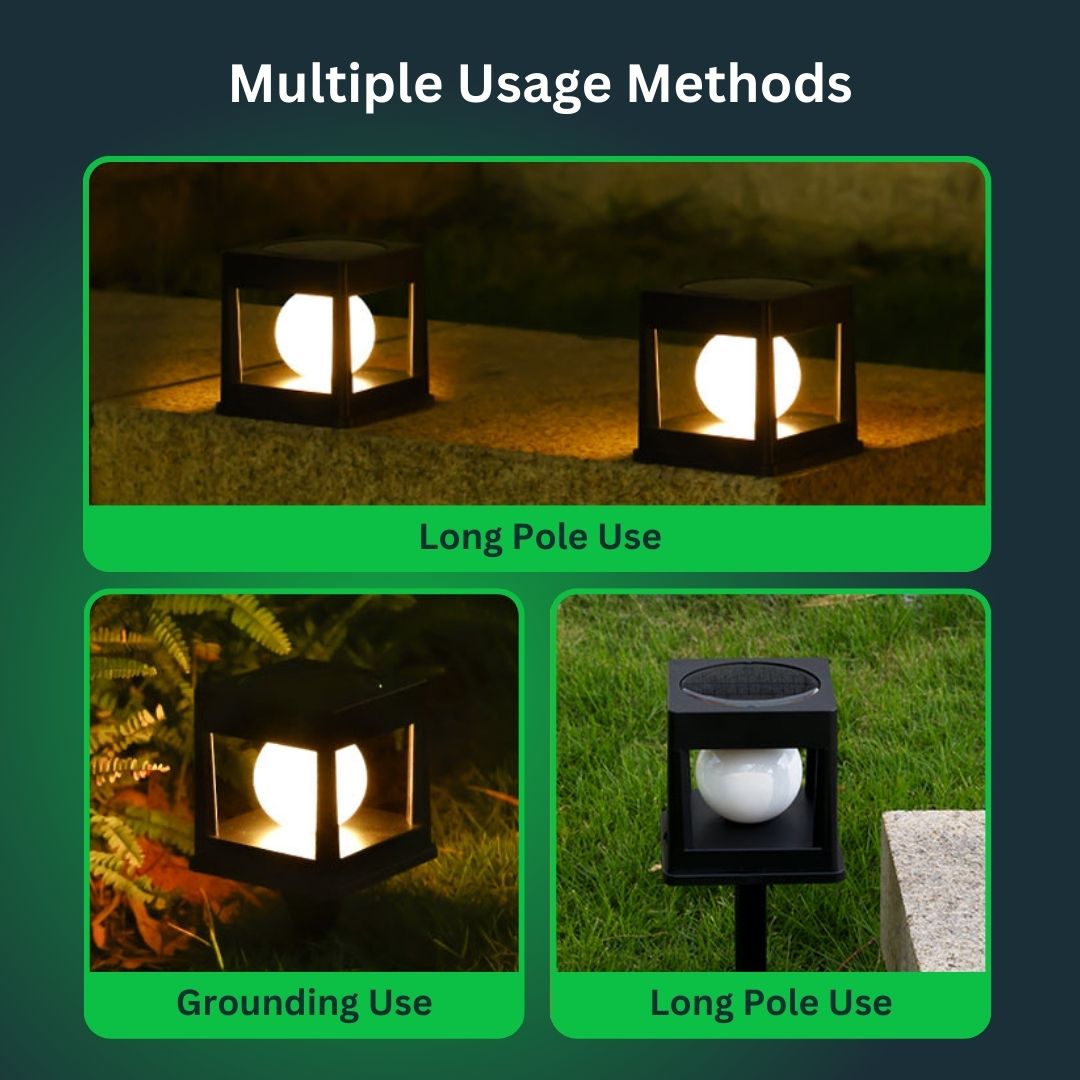 Geo Bright Solar Light