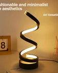 Spiral Glow Table Lamp