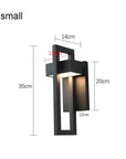 Linear Lantern Wall Lamp