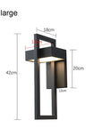 Linear Lantern Wall Lamp