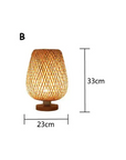 Woven Glow Table Lamp