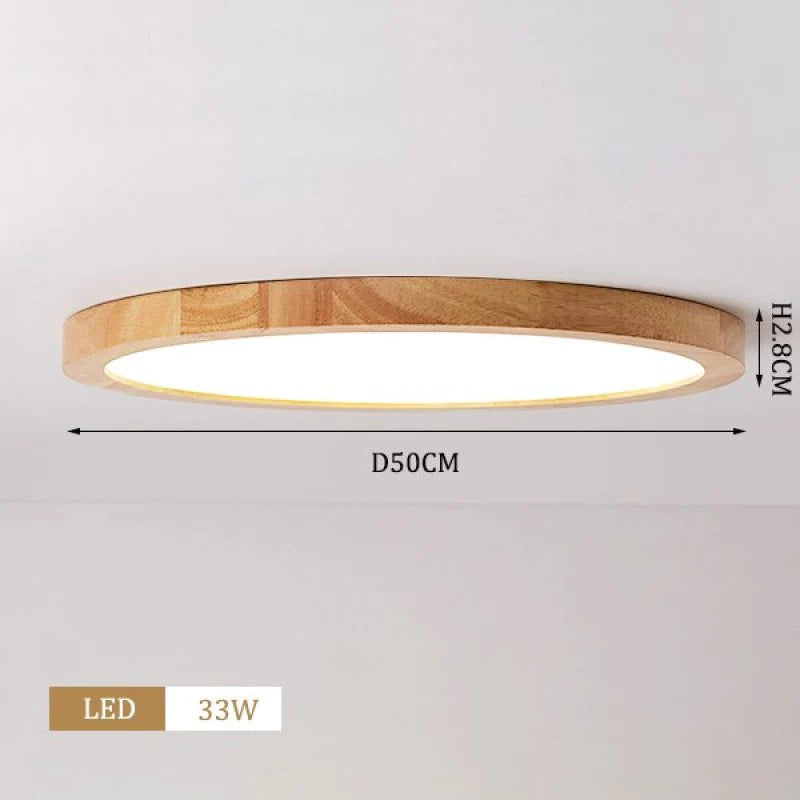 Aura Wood Plafond Light