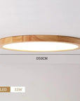 Aura Wood Plafond Light