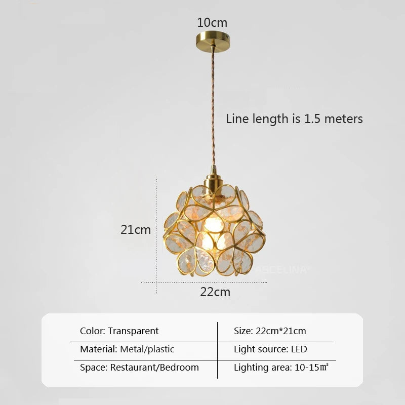 Elegant Petal Pendant Light