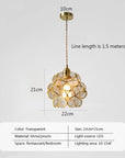 Elegant Petal Pendant Light