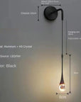 Drop Glow Wall Light