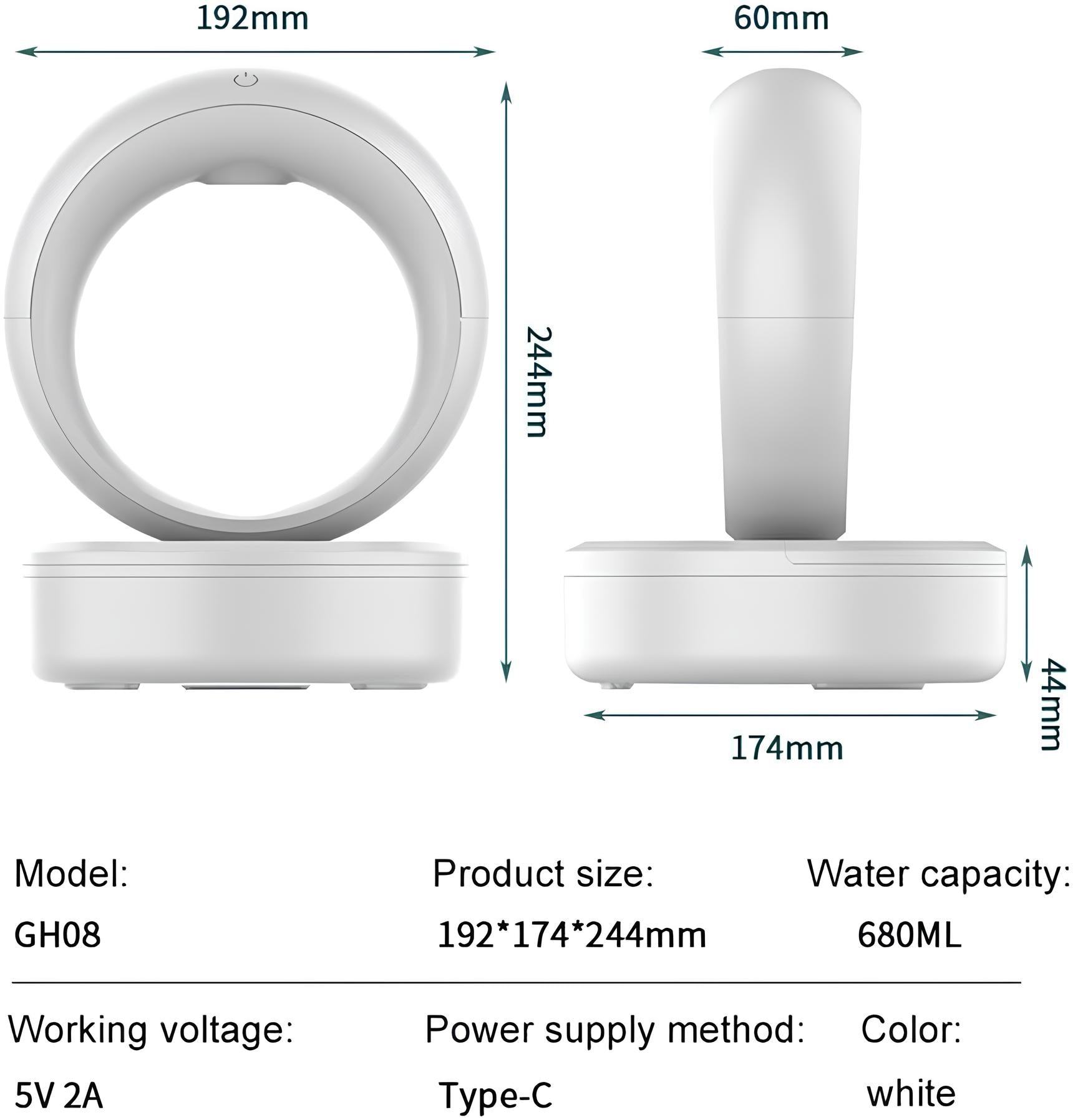 GravityDefy Levitating Water Lamp