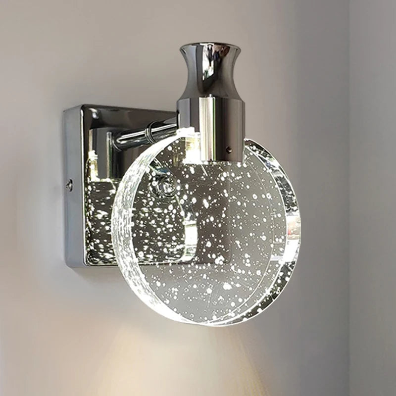 Luxe Sphere Wall Lamp