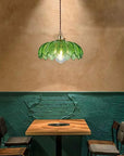 Artistic Floral Pendant Light