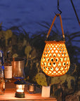 Woven Solar Lantern Light