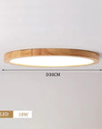 Aura Wood Plafond Light