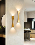 Sculpted Glow Wall Light