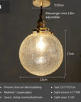 Artisan Textured Pendant Light