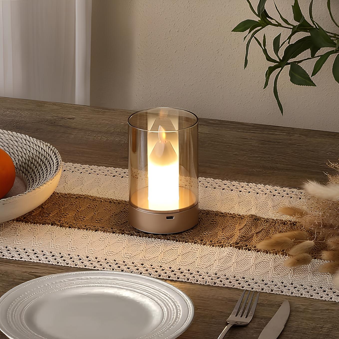 Tranquil Flame Night Light