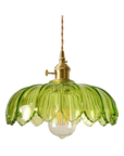 Artistic Floral Pendant Light