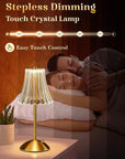 Elegance Glow Crystal Lamp