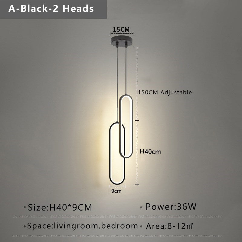 Lineares Halo -Anhängerlicht