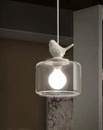 Whimsical Bird Pendant Light