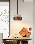 Textured Stone Pendant Light