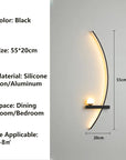 Ethereal Curve Wall Light