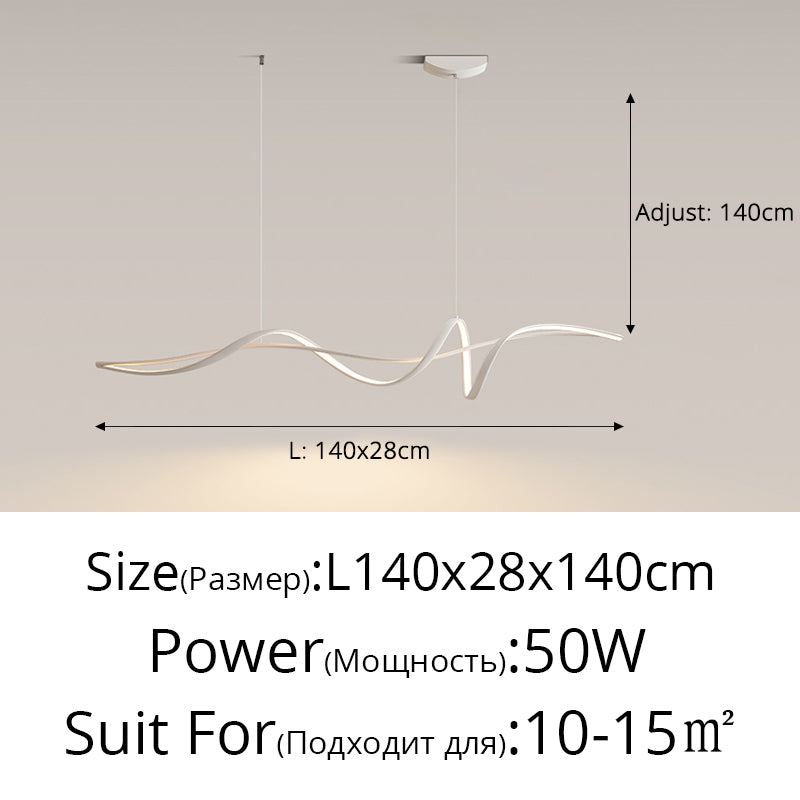 Dynamic Wave Anhänger Licht