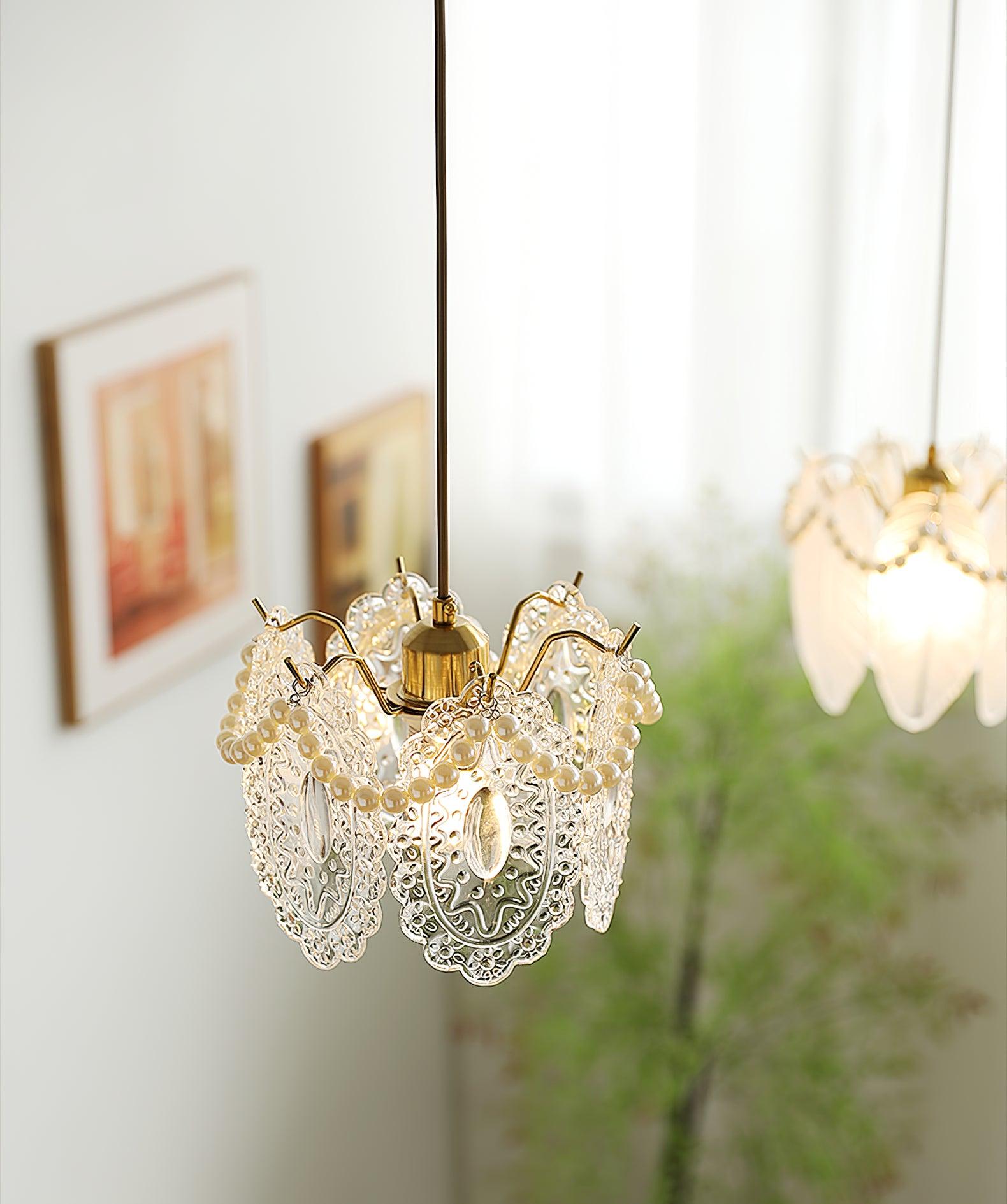 Elegant Crystal Pendant Light