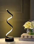 Spiral Glow Table Lamp