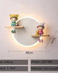 Fantasy Circle Wall Light