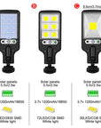 Lumière solaire de la rue Eco