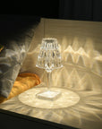 Crystal Diamond Table Lamp