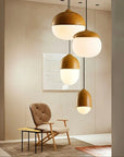 Scandinavian Wood Pendant Light