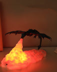 Inferno Dragon Flame Lamp