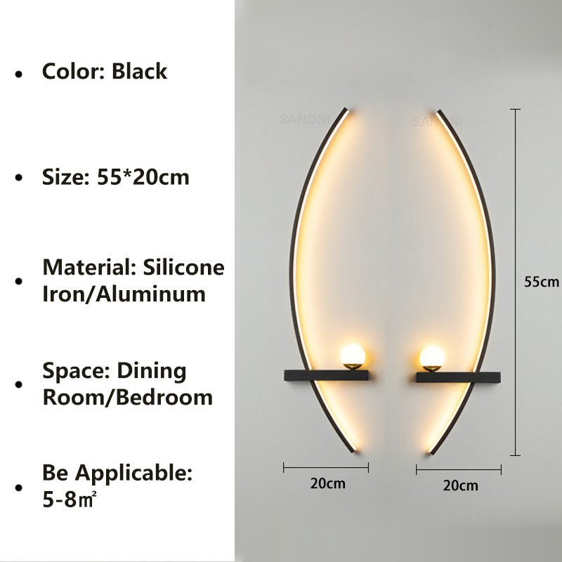 Ethereal Curve Wall Light