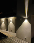 Geometric Beam Wall Light