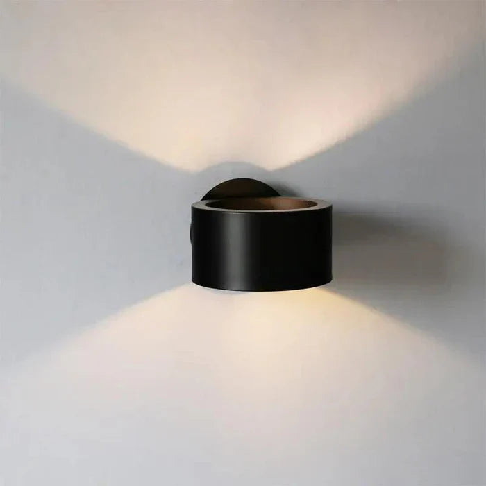 Cylindric Glow Wall Lamp