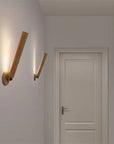 Linear Wood Wall Light