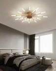 Lampe plafond radiante Starburst