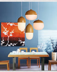 Scandinavian Wood Pendant Light