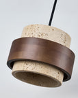 Textured Stone Pendant Light