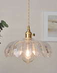 Artistic Floral Pendant Light