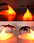 Inferno Dragon Flame Lamp