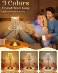 Elegance Glow Crystal Lamp