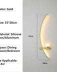 Ethereal Curve Wall Light