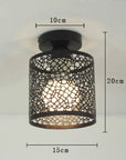 Moderne Spitzendecklampe