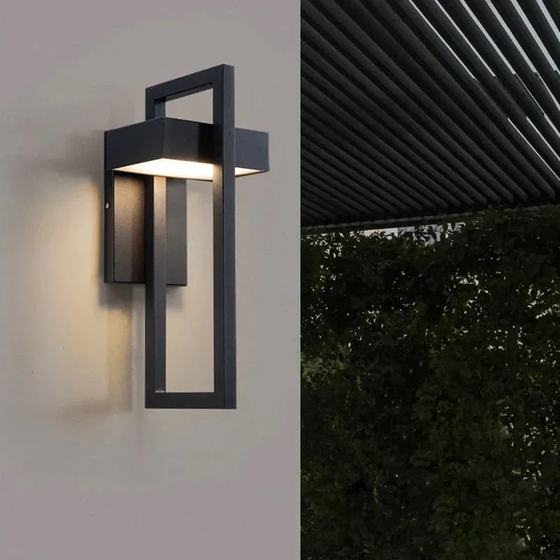 Linear Lantern Wall Lamp