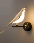 Perched Bird Wall Lamp