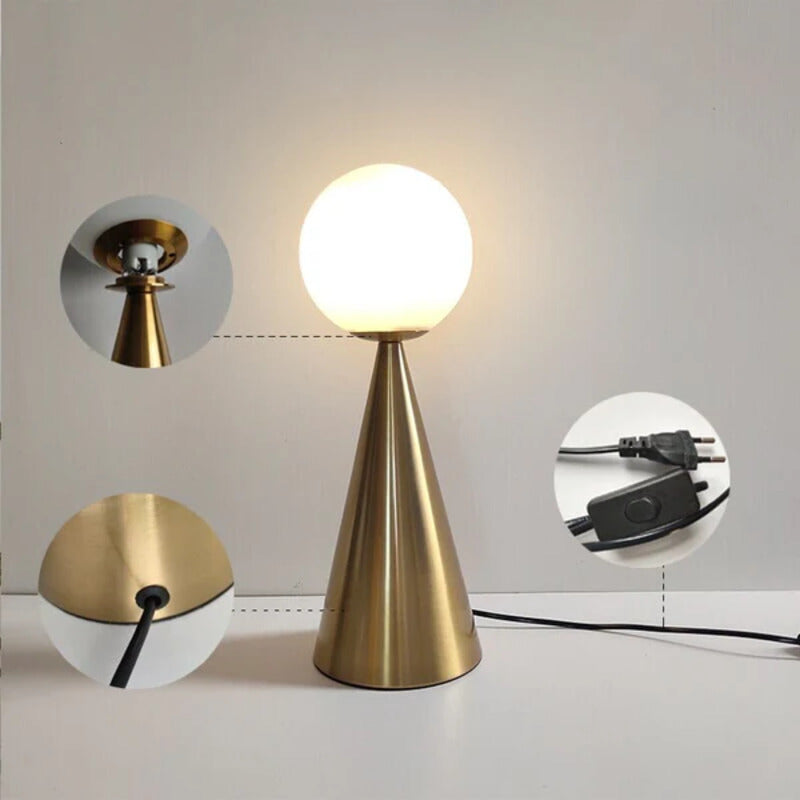 Cone Glow Table Lamp